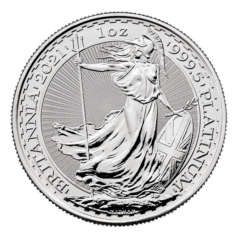 Image pour Pièce de platine Britannia de 1 oz (2021) à partir de Métaux précieux TD